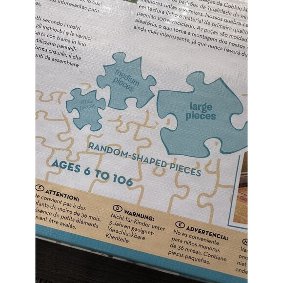 Cobble‎ Hill Santa Claus And Friends 350pc Christmas Holiday Jigsaw Puzzle - Picture 5 of 7